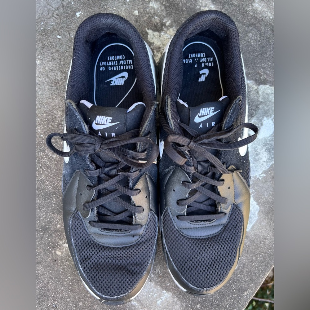 Nike Air Max Excee Womens Sneakers Black/White-Dark Grey Size 11 CD4165-001 - Picture 6 of 16